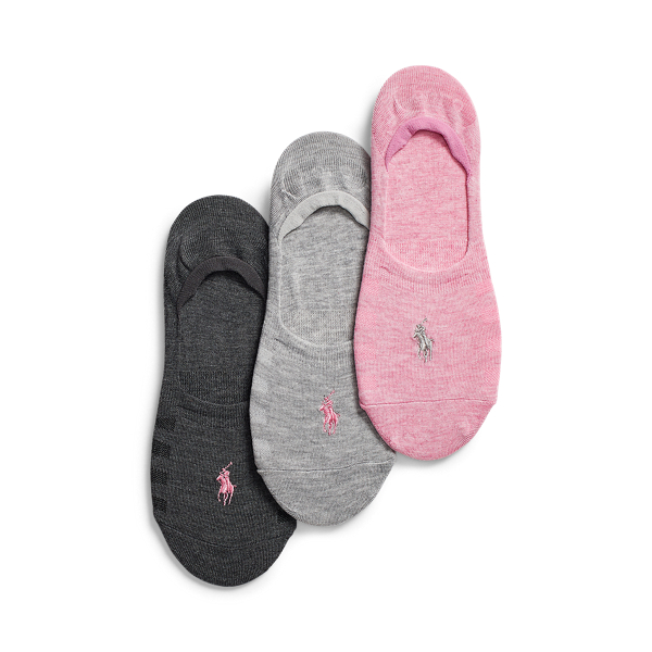 Flat-Knit Trainer Liner 3-Pack Polo Ralph Lauren 1