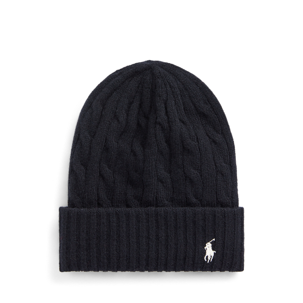 Cable-Knit Wool-Blend Hat Polo Ralph Lauren em 1
