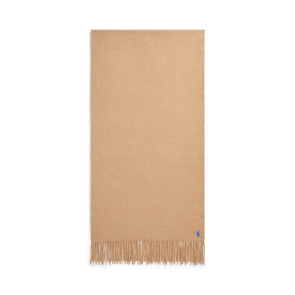 Fringe Cashmere-Blend Scarf Polo Ralph Lauren 1