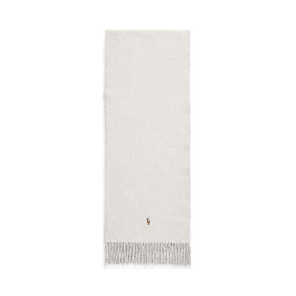 Double-Faced Wool-Blend Scarf Polo Ralph Lauren 1