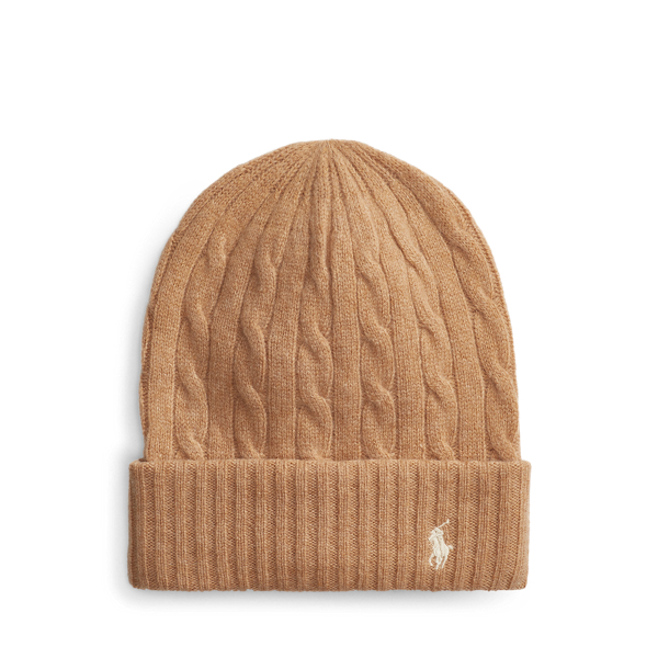 Cable-Knit Wool-Blend Hat Polo Ralph Lauren 1