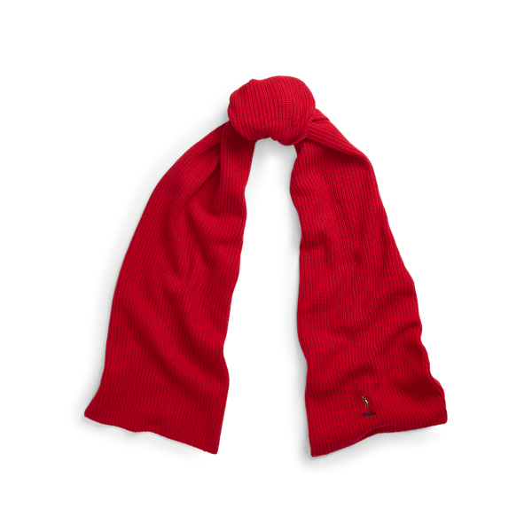Ralph Red Hat & Scarf Set Polo Ralph Lauren 3