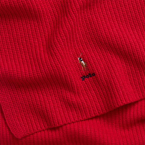 Ralph Red Hat & Scarf Set Polo Ralph Lauren 4