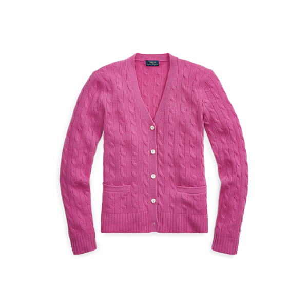Cable-Knit Cashmere Cardigan Polo Ralph Lauren 1