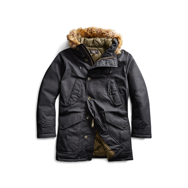 Waxed Cotton Parka for Men Ralph Lauren UK