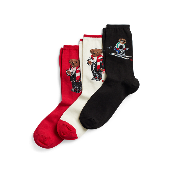 Winter Bear Sock Gift Box Polo Ralph Lauren 1