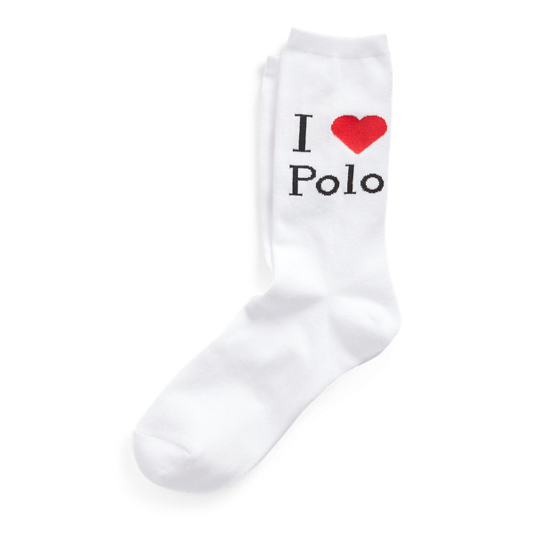Calze lunghe con grafica Polo Ralph Lauren in 1