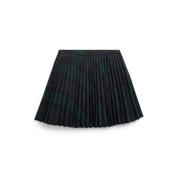 Tartan Plaid Pleated Skirt Ralph Lauren