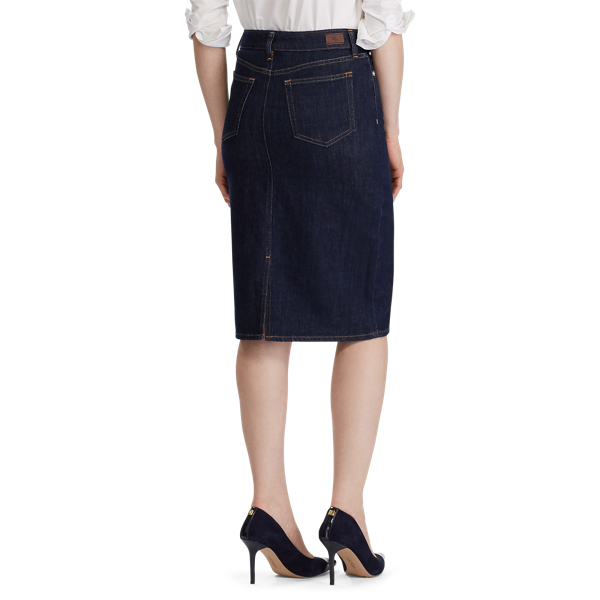 Rinse Wash Denim Skirt Lauren 5