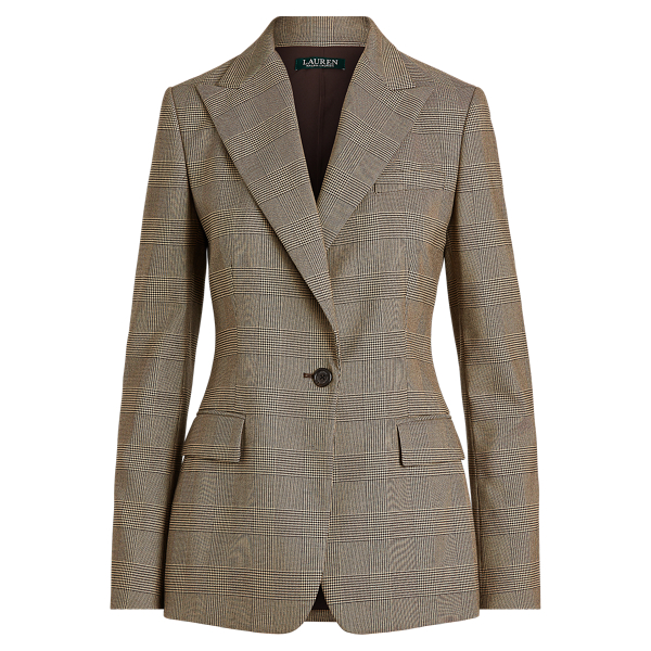 Glen Plaid Blazer