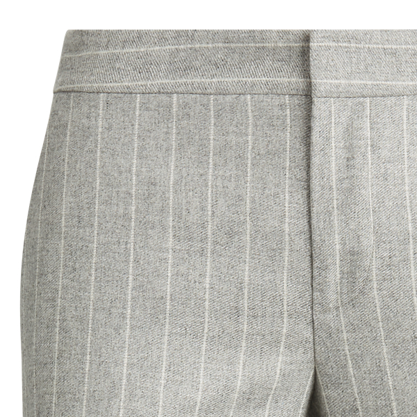 Creased Straight-Leg Pant Lauren in Light Grey Multi 5