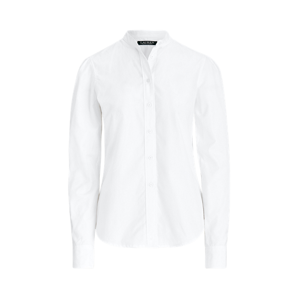 Puff-Sleeve Cotton Shirt Lauren 1