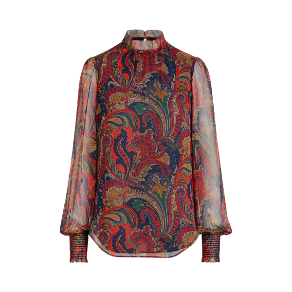 Paisley Georgette Top Lauren in 1