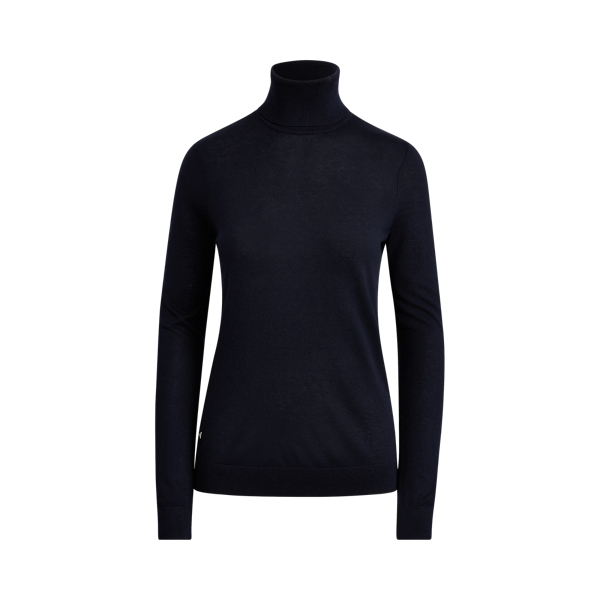 Rollkragenpullover aus Seidenmischgewebe