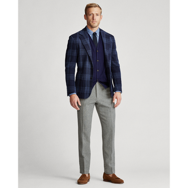 Blue/Navy The RL67 Plaid Jacket Polo Ralph Lauren 4