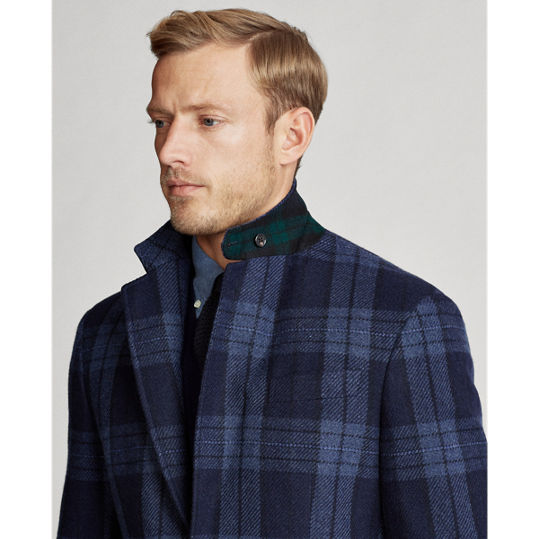 Blue/Navy The RL67 Plaid Jacket Polo Ralph Lauren 6