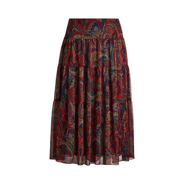 Jupe gitane en georgette Lauren Woman en 1