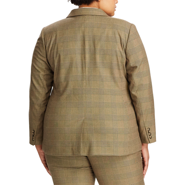Glencheck-Blazer Lauren Woman in Braun/Sandbraun multi 5
