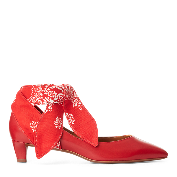 Sabryna Leather Pump Polo Ralph Lauren 1