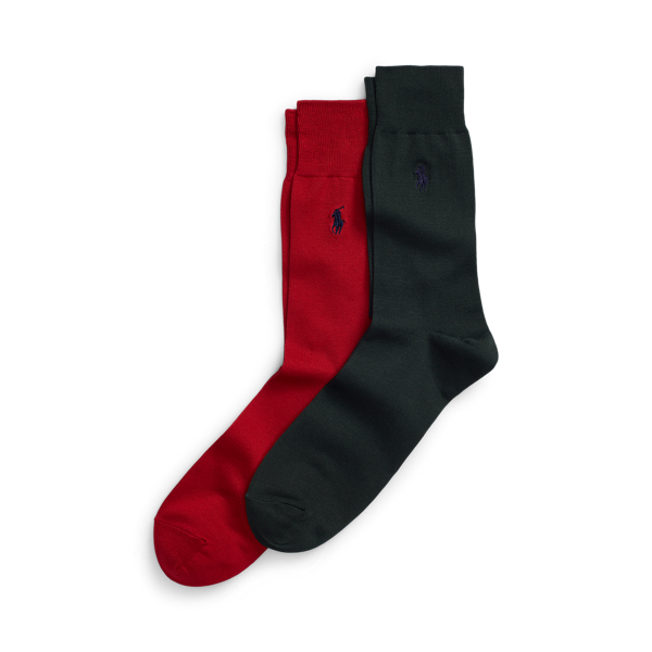 Cotton-Blend Dress Sock 2-Pack Polo Ralph Lauren 1