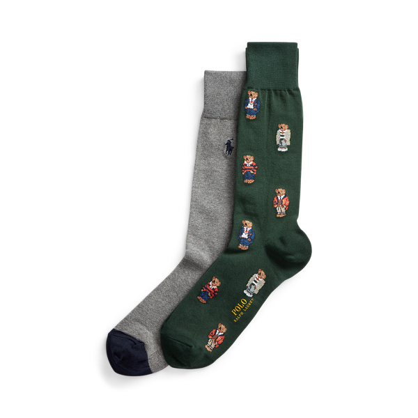 Lot de 2&nbsp;paires chaussettes Polo Bear