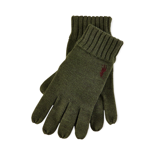 Signature Pony Wool Gloves Polo Ralph Lauren 1