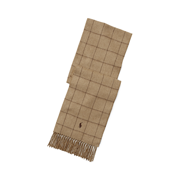 Windowpane-Schal mit Kaschmir Polo Ralph Lauren in 1
