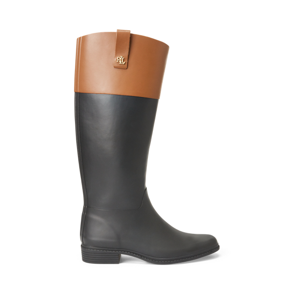Bottes de pluie Barnes caoutchouc pour femme Ralph Lauren FR