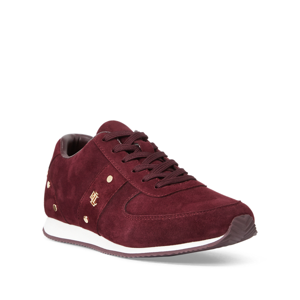 Bordeaux Canonbury Suede Trainer Lauren 3
