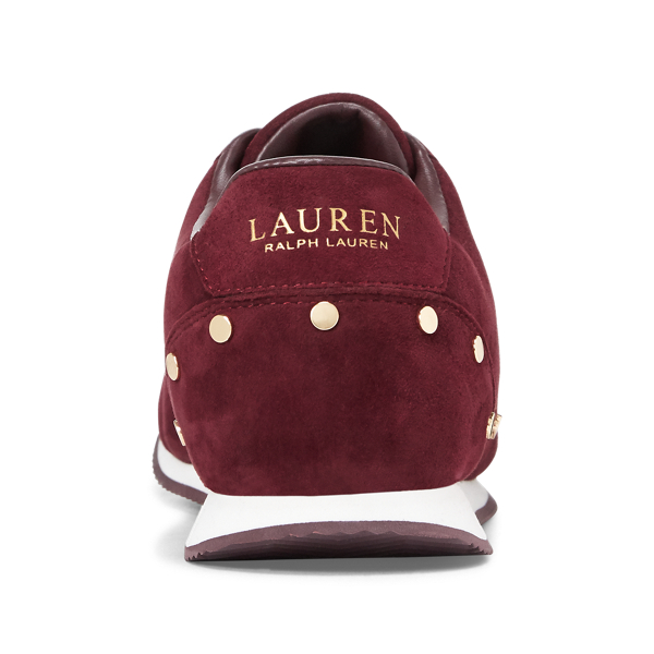 Bordeaux Canonbury Suede Trainer Lauren 4