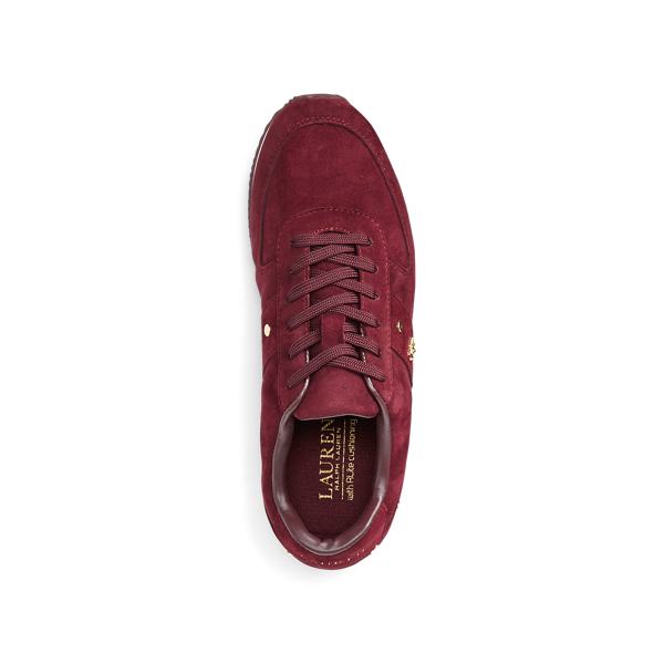 Bordeaux Canonbury Suede Trainer Lauren 5