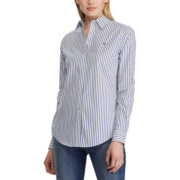 No Iron Striped Shirt for Women Ralph Lauren BR