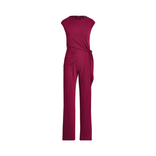 Side-Tie Jersey Jumpsuit Lauren 1