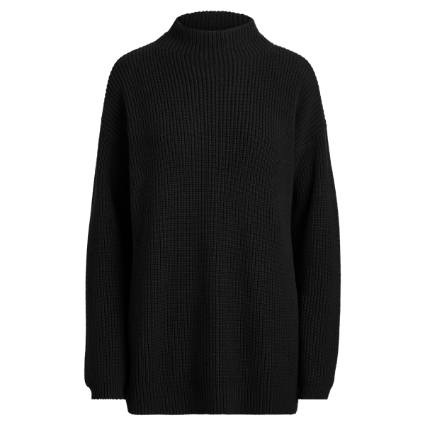 Gerippter Baumwollpullover&nbsp;