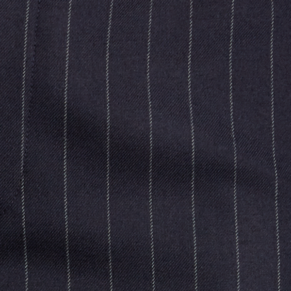 Navy Multi Wool-Blend Skinny Trouser Lauren 5