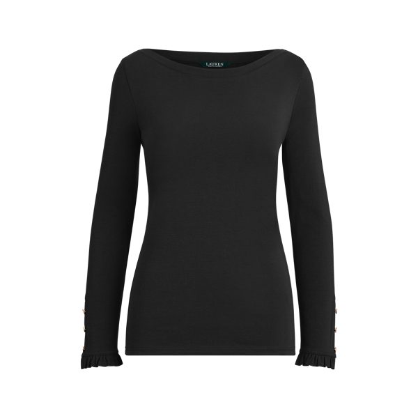 Long-Sleeve Boatneck Shirt