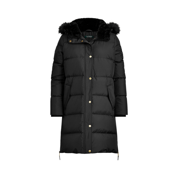 Heavy Quilted Down Coat for Women Ralph Lauren PA