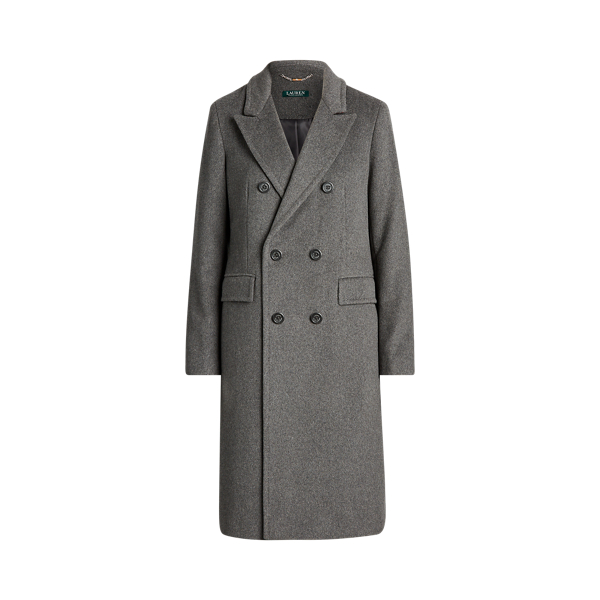 Double-Breasted Wool Coat Lauren 1