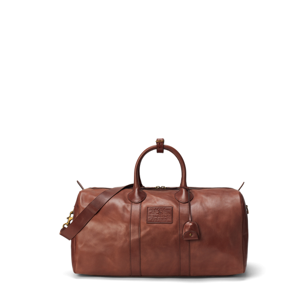 Ralph lauren leather bag online