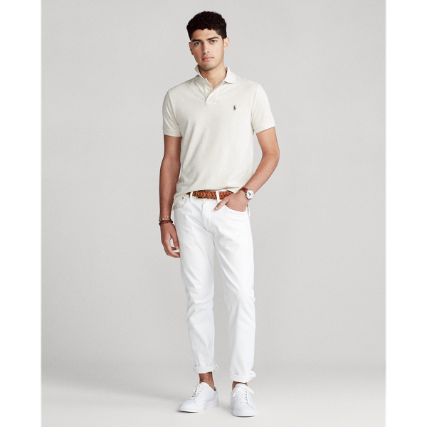 State Heather Classic Fit Mesh Polo Shirt Polo Ralph Lauren 3