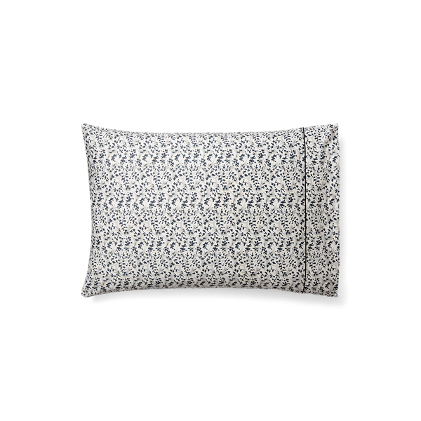 Grey Multi Eva Leaf Sateen Sheet Set Lauren Home 1