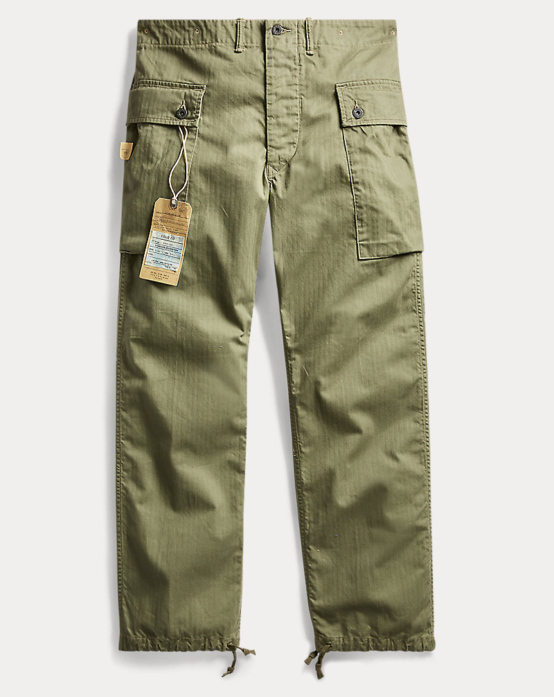 Herringbone Cargo Pant Herringbone Cargo Pant