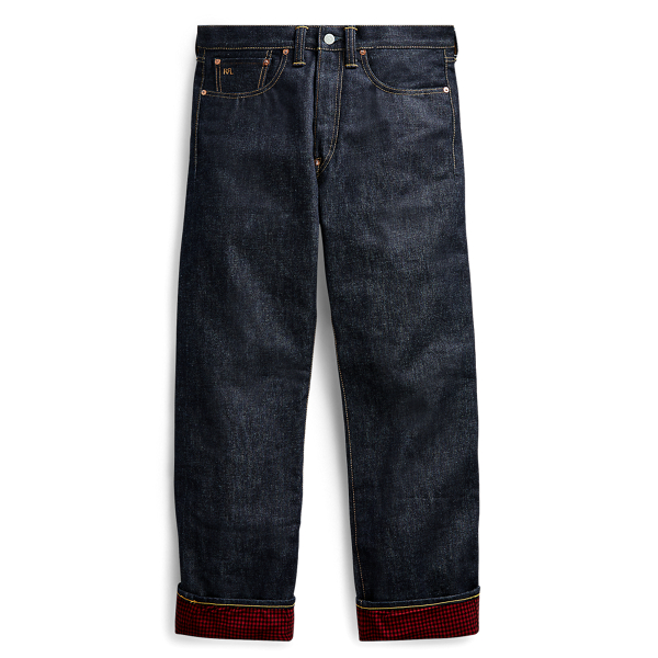 Jean doubl&eacute; coupe droite RRL en 1