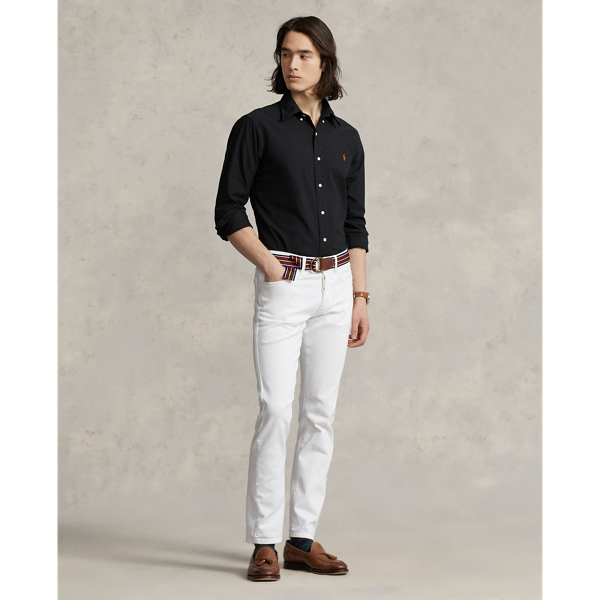 Custom Fit Garment-Dyed Oxford Shirt