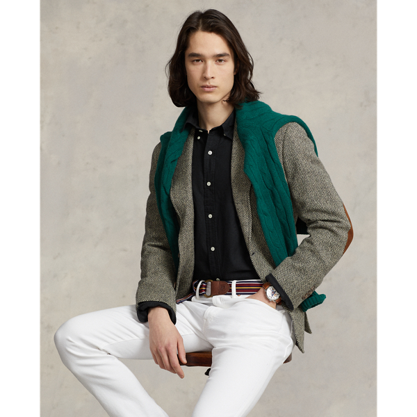 Custom Fit Garment-Dyed Oxford Shirt