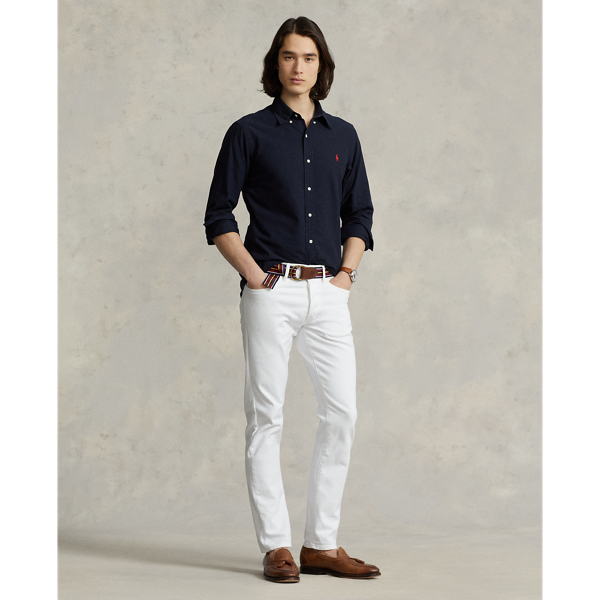 Custom Fit Garment-Dyed Oxford Shirt