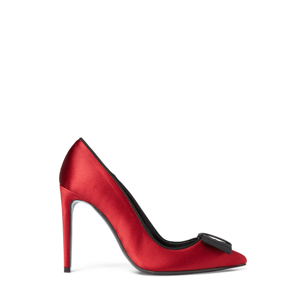 Ceara Bow Silk Pump Ralph Lauren Collection 1