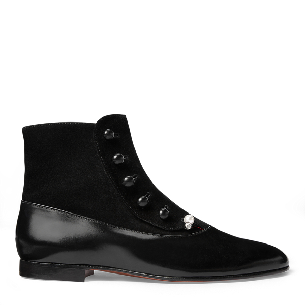 Caia Buttoned Bootie Ralph Lauren Collection 1