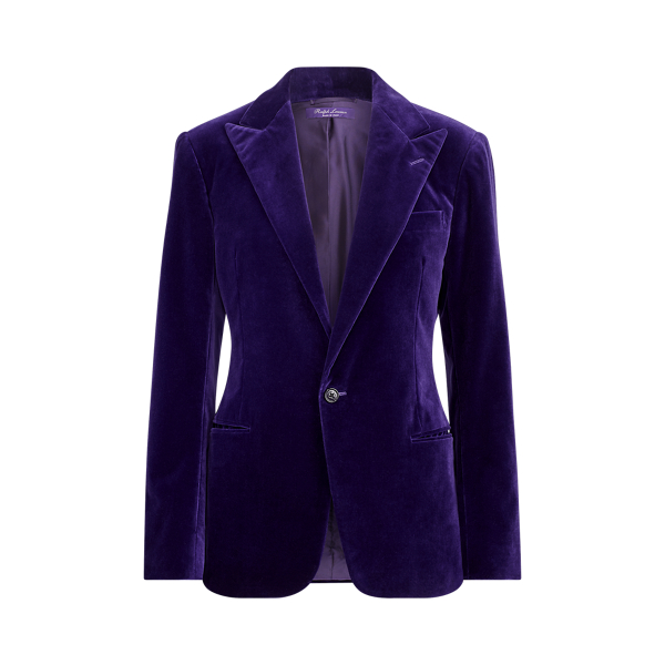 Fern Cotton Velvet Jacket Ralph Lauren Collection 1