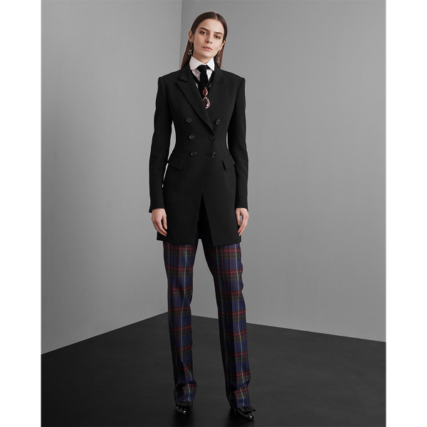 Black Dustyn Double-Faced Jacket Ralph Lauren Collection 3